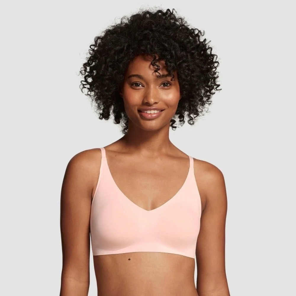 TRUE & Co True Body Bra L NWT Pink - Picture 1 of 9